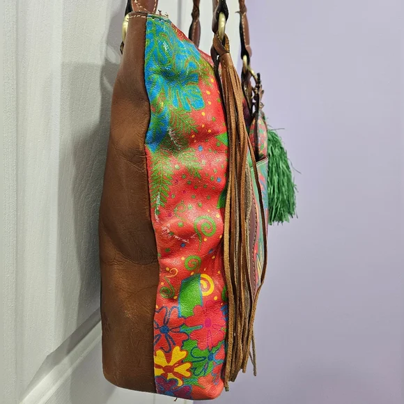 Patricia Nash Rena Tropical Summer Festival Tote - EUC - Picture 6 of 16